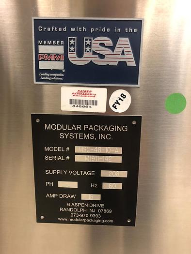 Used Counter, Pill, Tablet, Modular, Slat, Model MPS-48-10-A #S742612