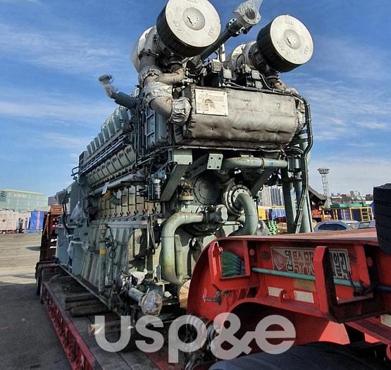 Used 11.88 MW 2006 Used Niigata 18V22AG Natural Gas Power Plant Set