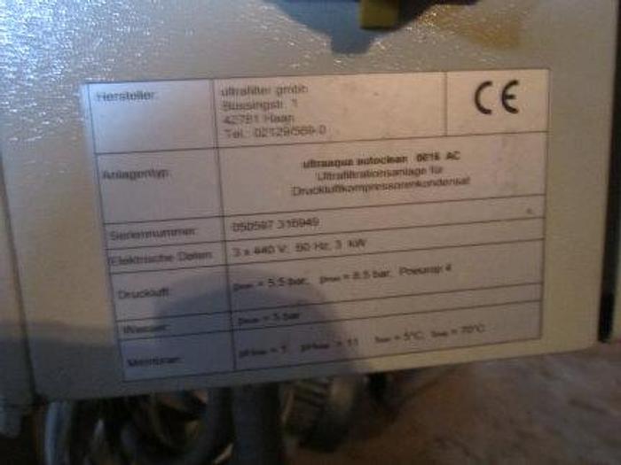 Used Filter, Ultrafiltration, Ultra Aqua Systems, Auto Clean, 3 HP #S734627
