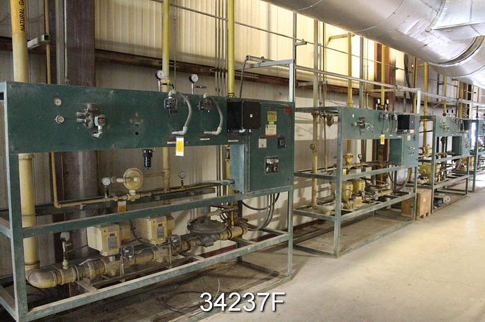 Used Thermo Electron 86-1284G Direct Fixed Hot Air Heated Dryers #34237