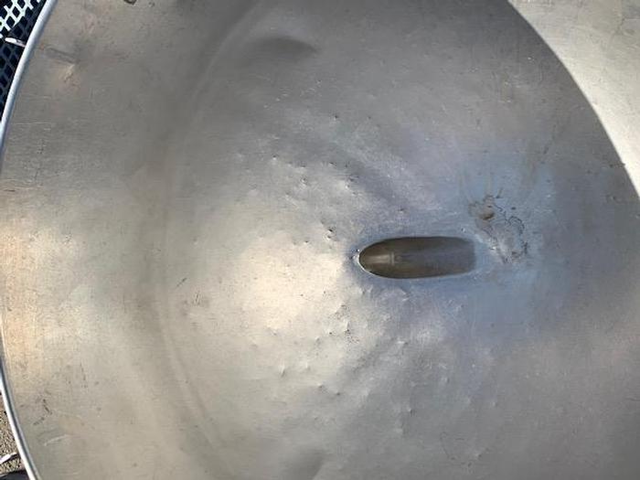 Used John Lentz 60 Gallon Stainless Steel Jacketed Steam Kettle