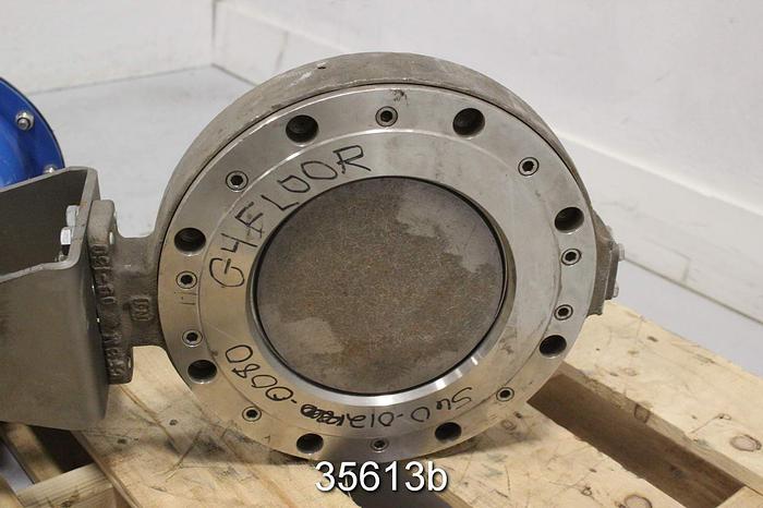 Used Neles Jamesbury 8" Air Operated Butterfly Valve #35613