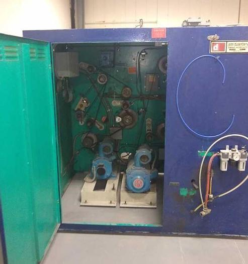 Used 63" DUSENBERY MODEL 835 L3 DUPLEX CANTILEVERED SLITTER REWINDER- (SALE PENDING)
