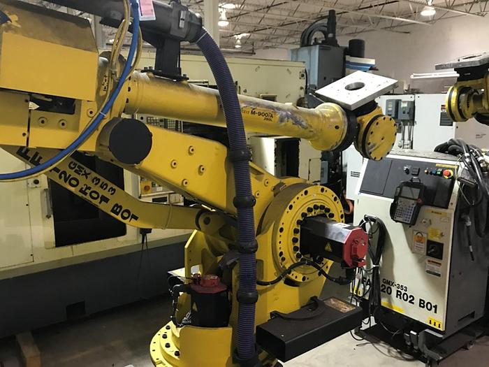 Used FANUC M900iA/260L 6 AXIS CNC ROBOT WITH R30iA CONTROLLER