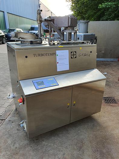 Used Disk tempering machine SOLLICH type TC-350-B with container, built in 2002.