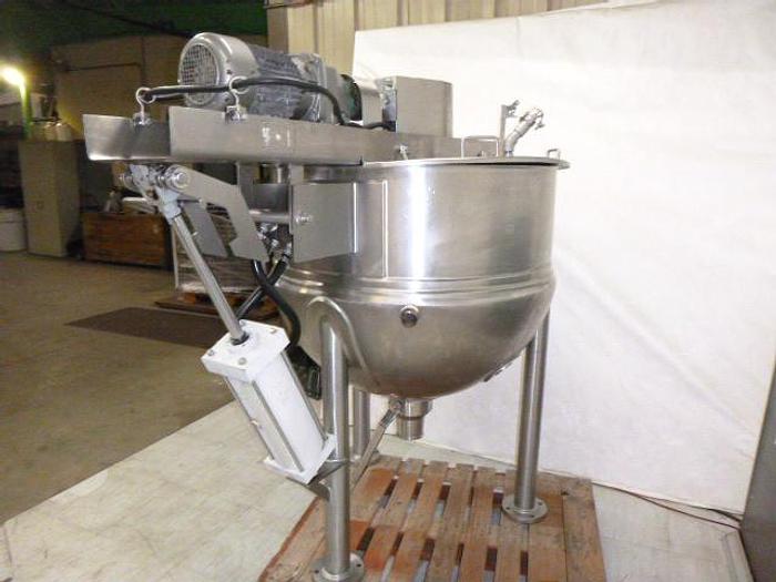 Used Lee Industries Kettle w/Dual Motion Scrape Surface Agitation; Md#150D9MT; Built 2015