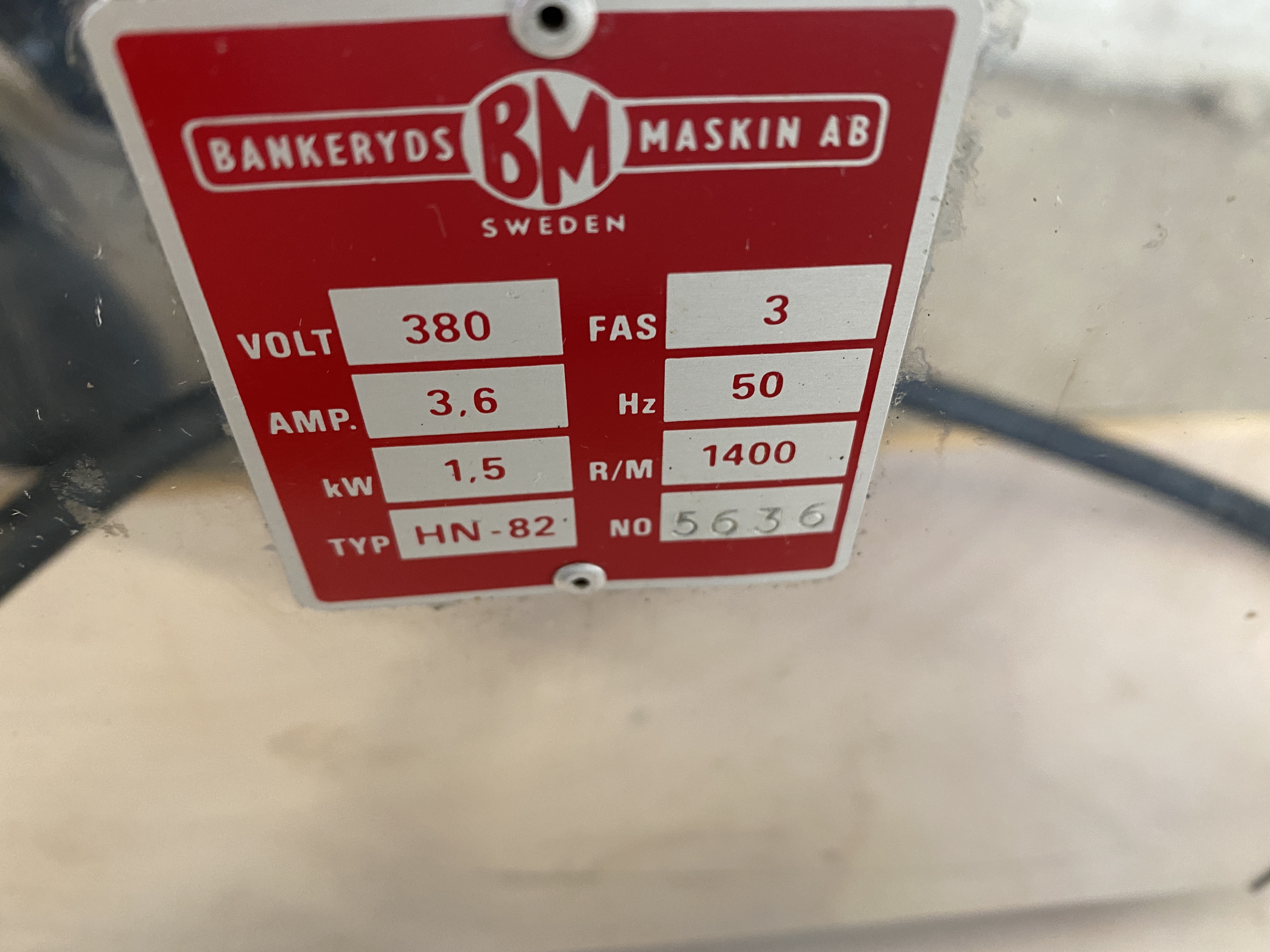 Begagnad Bankeryd HN-82