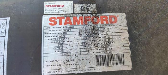 Used Caterpillar  3516 marine generator sets 