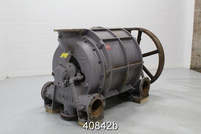Refurbished Nash CL4002 Vacuum Pump, Stainless Steel Clad Casing #40842