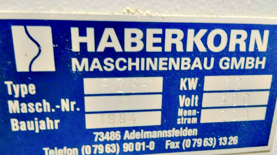 Used Haberkorn FZS1 - 1994