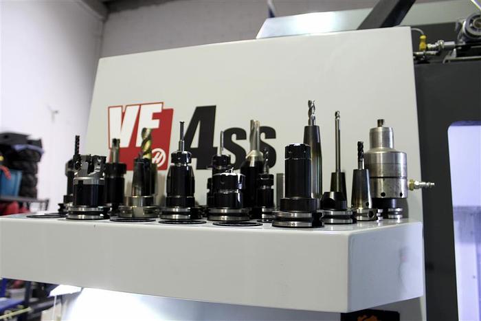 Used 2018 HAAS VF-4SS 4-Axis CNC Vertical Machining Center *** Low Hours ***