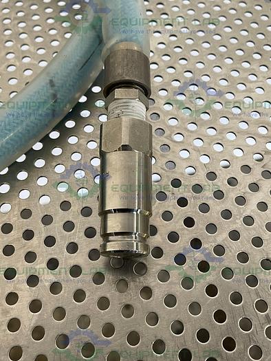 Used 103"  Flexible Hose  w/ Parker FS-50-8FP Hydraulic Quick Connect Hose Coupling