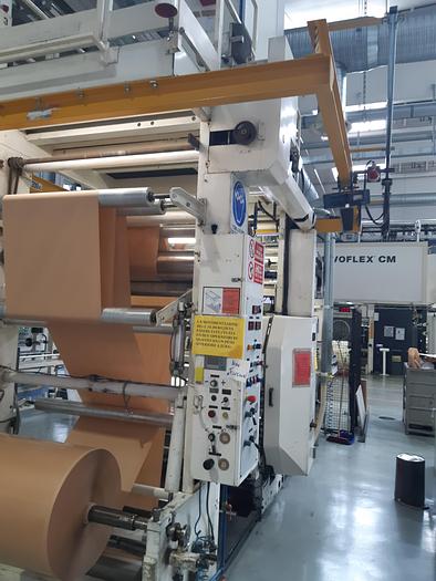 Used UTECO Gold RR 612 - 2 colors flexo with GRAFIKONTROL CR3 automatic register control system