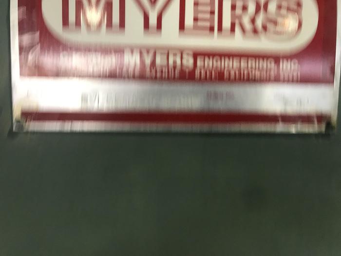 Used MYERS DUAL SHAFT MIXER