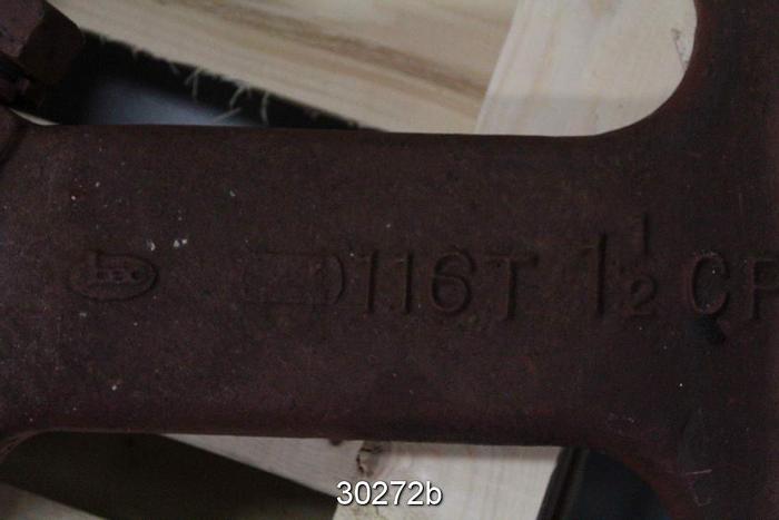 Used Lawton 116 Teeth Dryer Gear #30272