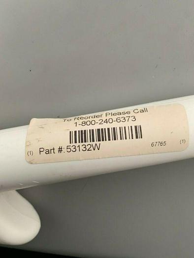 Used Remco 67765 White Polypropylene 52" Paddle Scraper With Holes