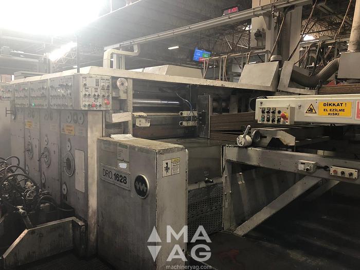 Used 1991 MARTIN DRO 1628 Rotary Die Cut 3 Printing units for Sale at
