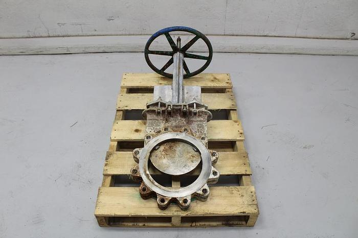 Used Rovalve 10" Hand Operated Knife Gate Valve #42269