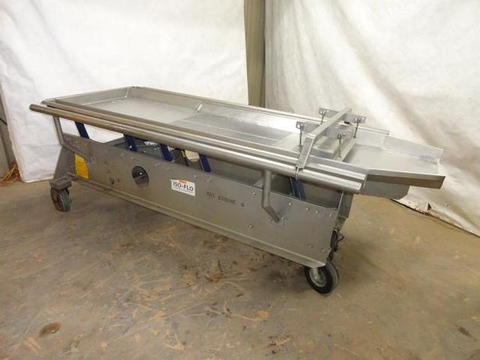 Used Key Technologies Vibratory Conveyor; 24" x 8', Md#412868