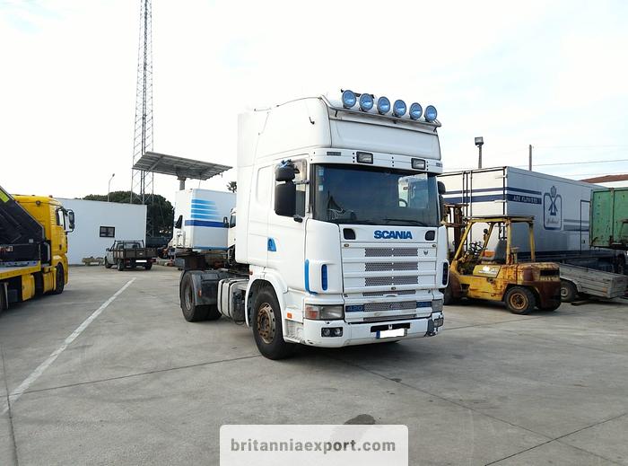 Used 1999 SCANIA R 124 L 420 manual retarder tractor unit