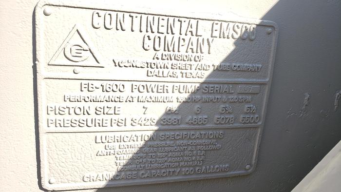 Gebraucht Continental EMSCO FB-1600