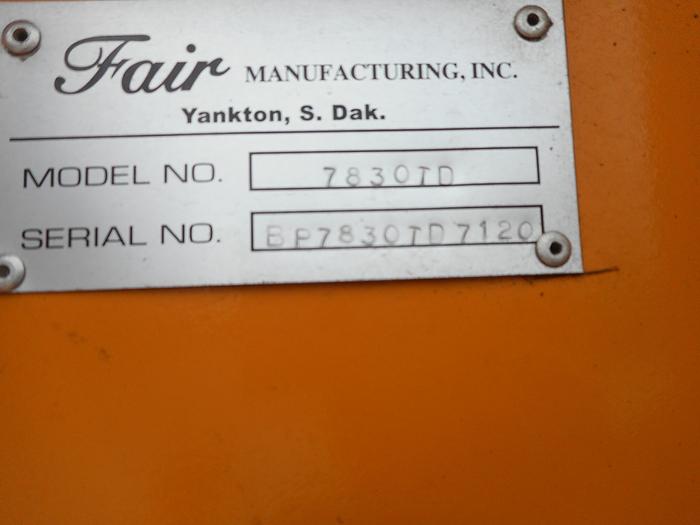 Used 2020 FAIR MFG 7830TD