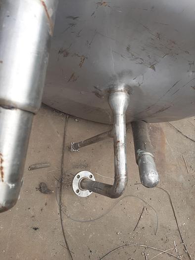 Used Tank, 528 Gallon, 316 S/st, 47" X 68", DB/DT, #S741015