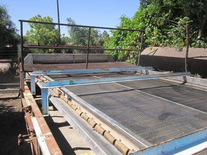Used Filter, Belt, Vac, 8' X 24', 316 S/st, Eimco, 25 HP, #Z386602