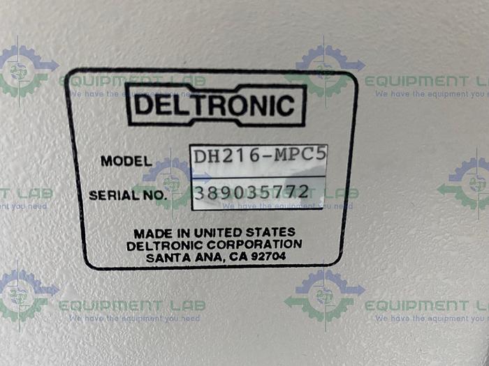 Used Deltronic DH216 16" Horizontal Optical Comparator System w/ MPC-5 Controller