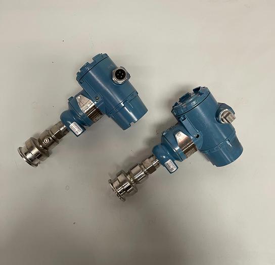 Used Rosemount Smart Pressure Transmitter 3051TG2F2B21AS1Q8Q16M5IEQ4 w/ 2" Fitting