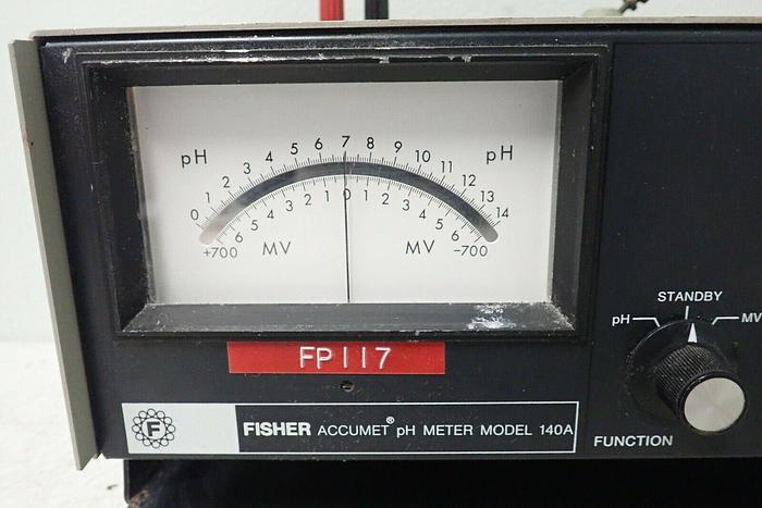 Used Fisher Scientific Model 140A Accumet Benchtop pH Meter