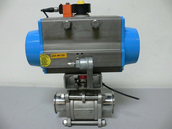Used Marwin Valve UT-3.5SR-05 Pneumatic Actuator, 2.5" Valve