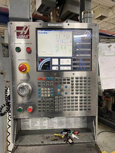 Used 64"X, 40"Y, 30"Z, HAAS, VR-8, 2007 CNC VERTICAL MACHINING CENTER