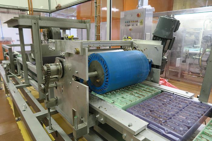 Used Frozen Cone Chocolate Moulding Line