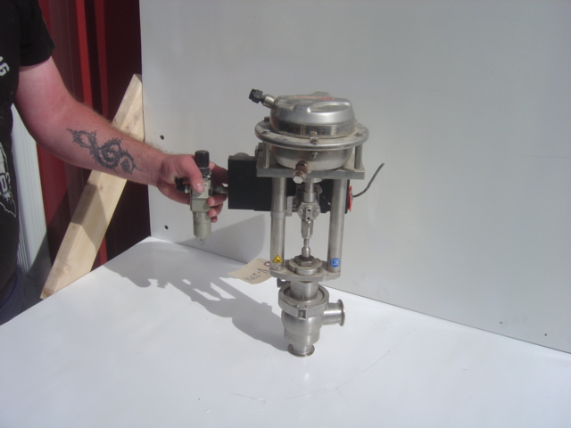 Refurbished FLOWSERVE 1914P2 2" SANITARY THROTTLING VALVE