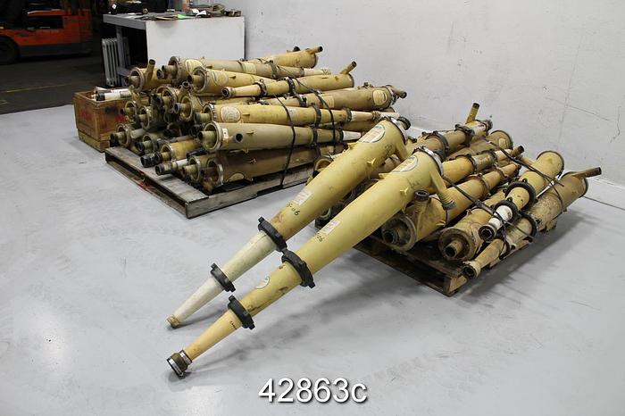 Used Andritz 606 Low Density Cleaners With Ceramic Tips #42863