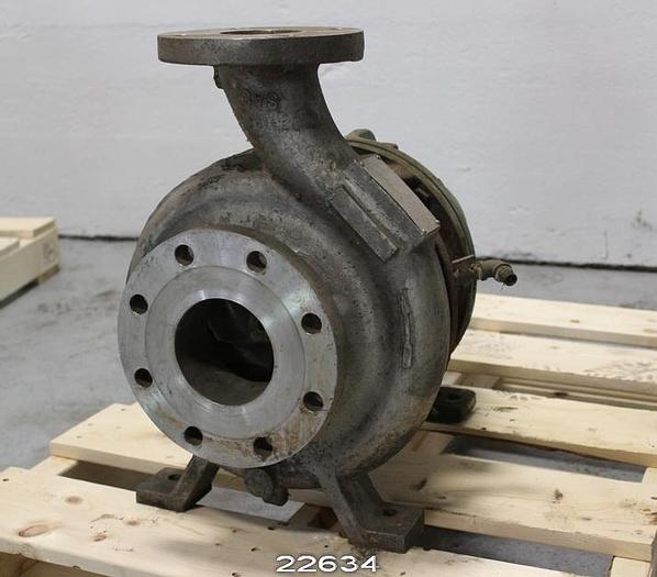 Used Warren 747-A70 Pump, 6-3/4" Dia Impeller, 200 Gpm @ 35 Ft. Head, 1750 Rpm #22634