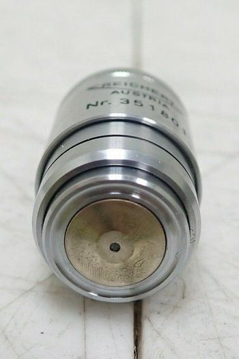 Used Reichert Austria 351801 Oel 100/1.25 160/0.17 np Microscope Objective