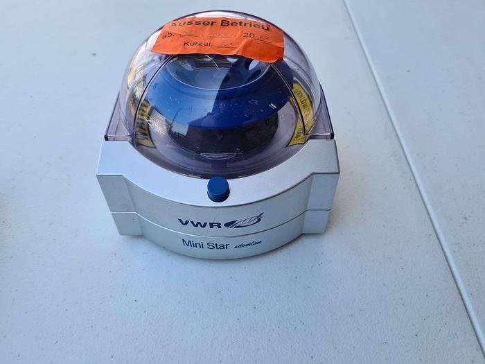 Used VWR Mini Star Silverline Centrifuge