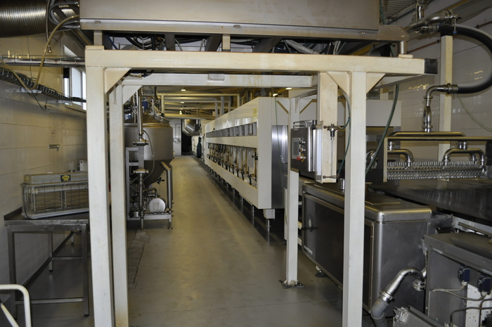 Used FPE / Imaforni "EGG DROP" DEPOSITED BISCUIT LINE
