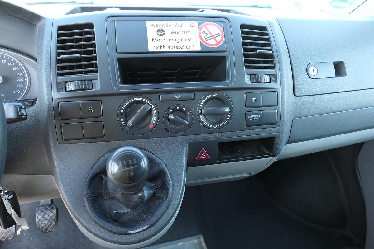 Gebraucht Volkswagen T5 Transporter 2.0 TDI 2-Sitzer CoC 2xSCHIEBETÜR PARKTRONIK