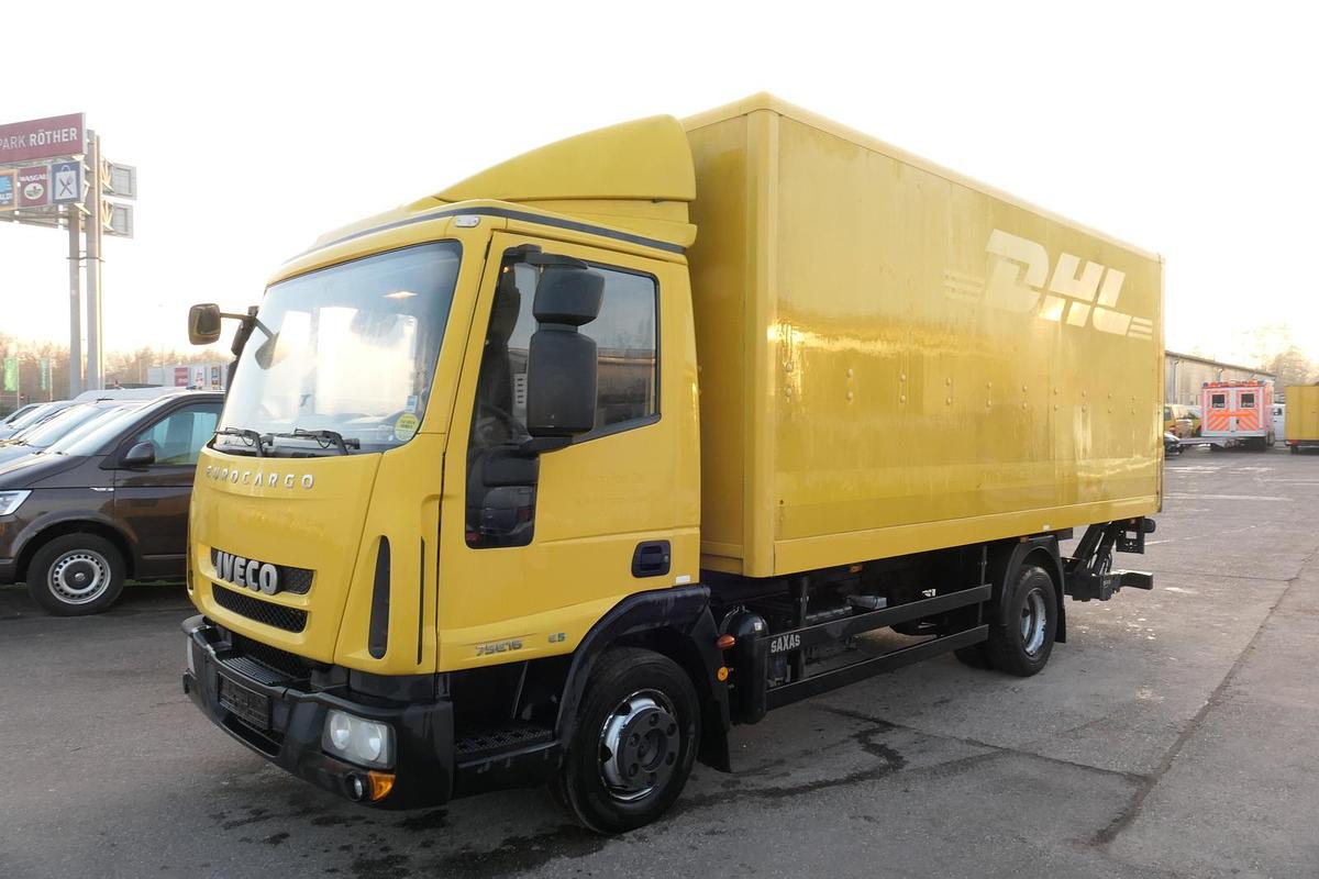 Gebraucht Iveco EuroCargo ML 75 E 16 P LBW LUFT EURO-5