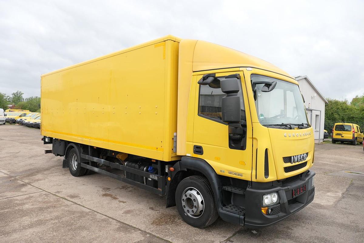 Gebraucht Iveco EuroCargo ML 120 E28/P AHK LBW COC Koffer 7,00x2,44x1,98