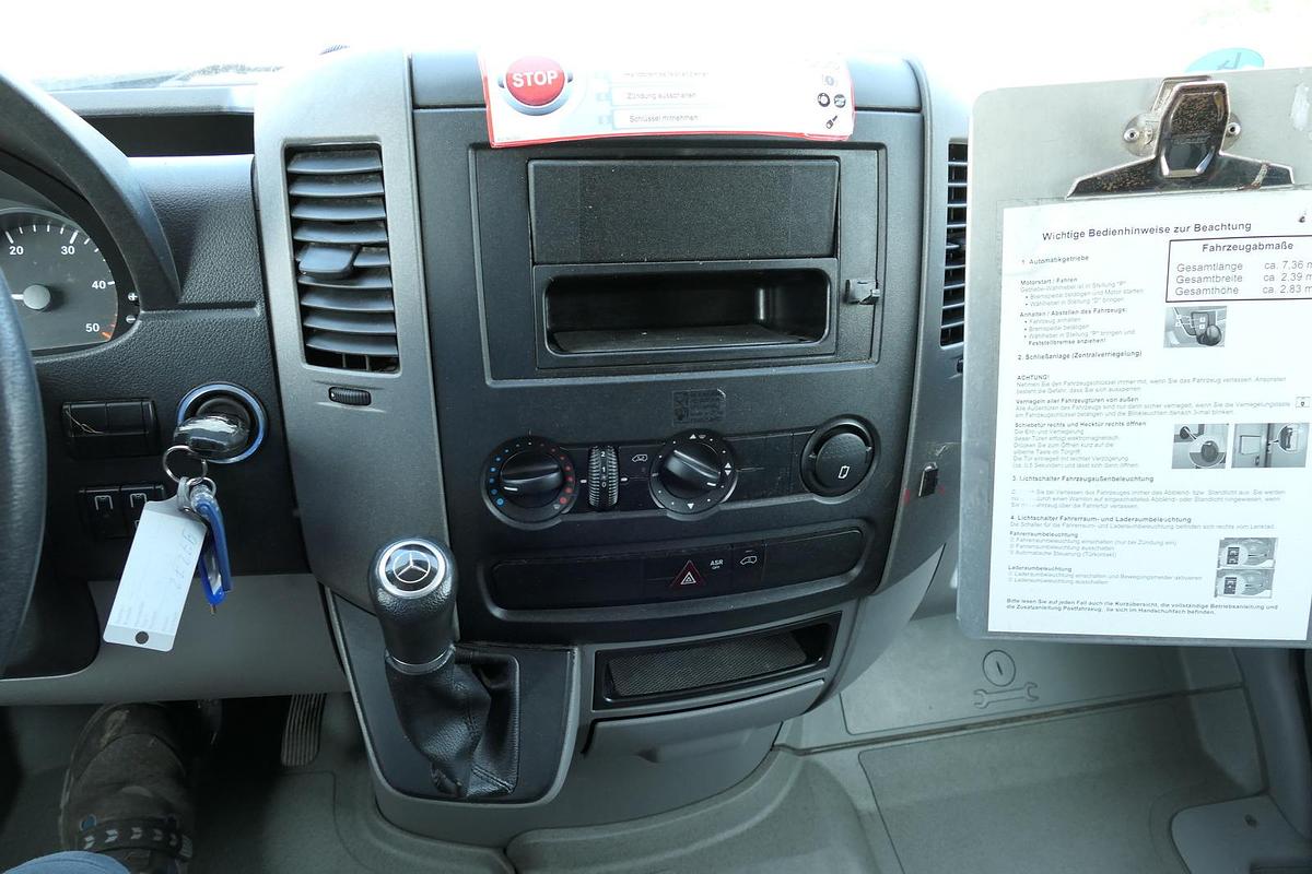 Gebraucht Mercedes-Benz SPRINTER 310 CDI MAXI EURO-5 KOFFER REGALE KAMERA DURCHGANG COC