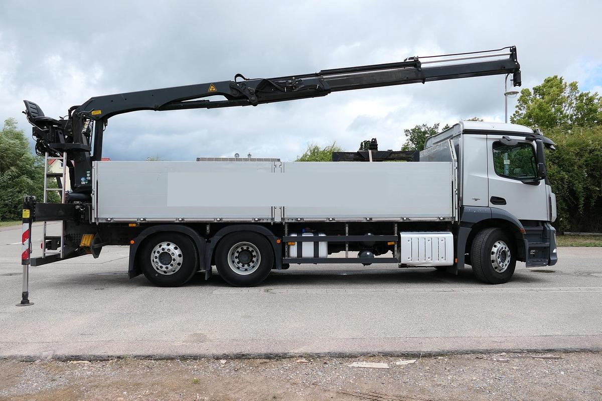 Gebraucht Mercedes-Benz Antos 2540 L KLIMA Palfinger-Kran PK15001L Lenkachse - Alufelgen