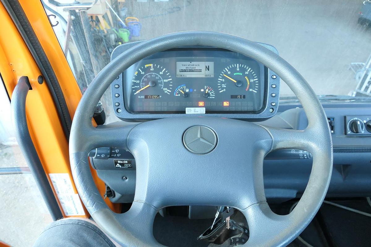 Gebraucht Unimog U400 Euro5 Typ 405 VarioPilot 6 Zylinder SFZ KOMMUNALHYDRAULIK EURO-5 COC