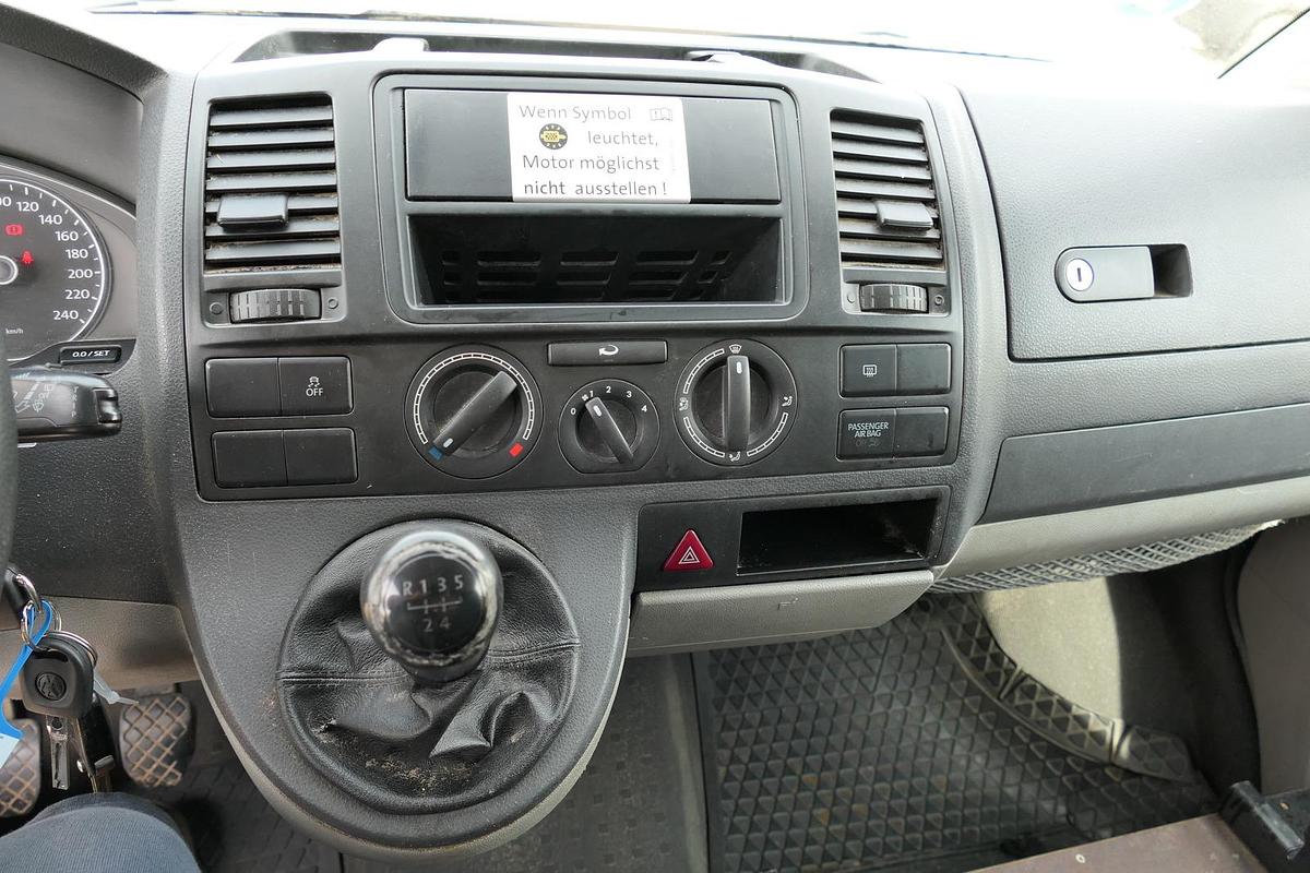 Gebraucht Volkswagen T5 Transporter 2.0 TDI PARKTRONIK EURO-5 2xSCHIEBETÜR CoC
