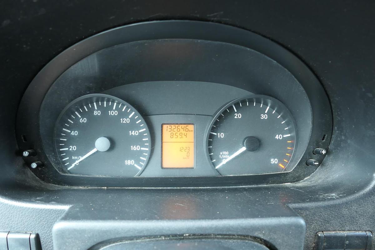 Gebraucht Mercedes-Benz SPRINTER 310 CDI MAXI EURO-5 KOFFER REGALE KAMERA DURCHGANG