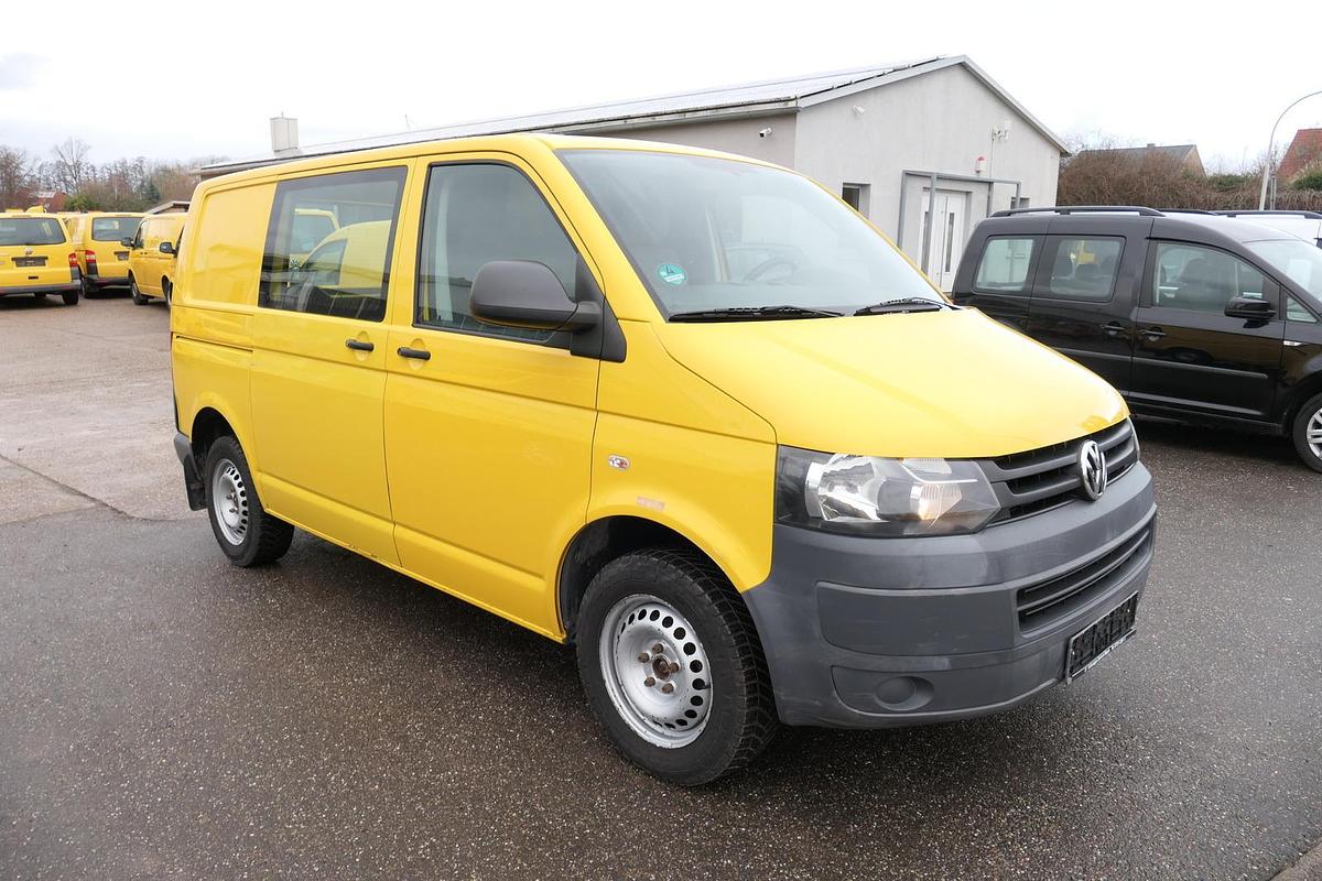 Gebraucht Volkswagen T5 Transporter 2.0 TDI PARKTRONIK EURO-5 2xSCHIEBETÜR CoC