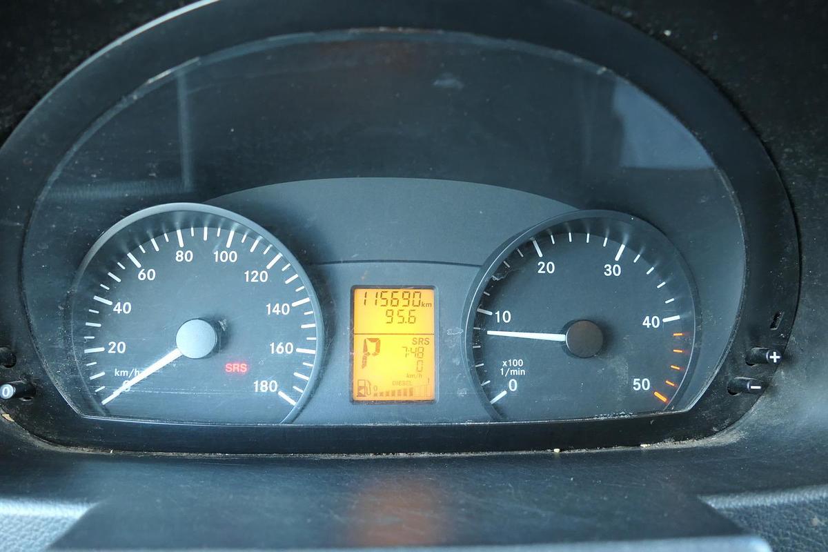 Gebraucht Mercedes-Benz SPRINTER 310 CDI MAXI EURO-5 KOFFER REGALE KAMERA DURCHGANG COC